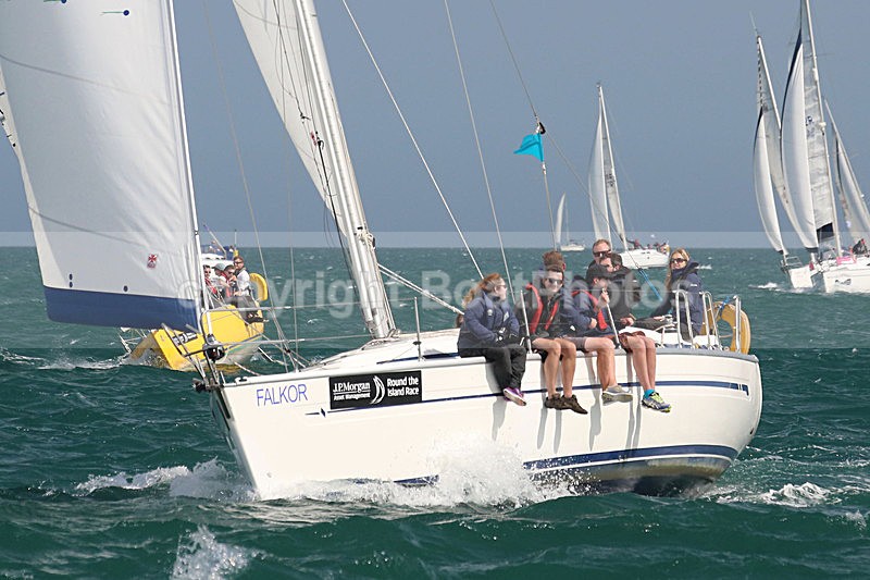 150627 FALKOR GBR 9195T WT7A0767_S - ROUND THE ISLAND RACE - SATURDAY 27th JUNE 2015