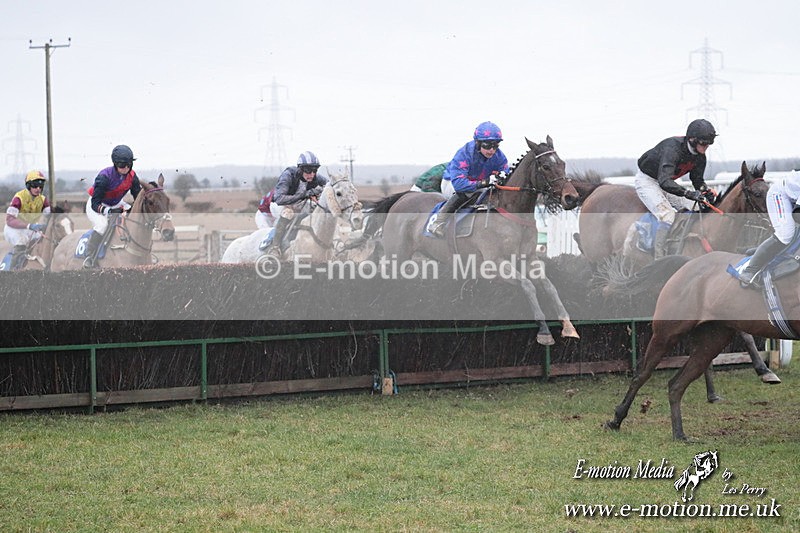 PtP 260125 580 - Cocklebarrow Point-to-Point racing with the Heythrop Hunt 26/01/25