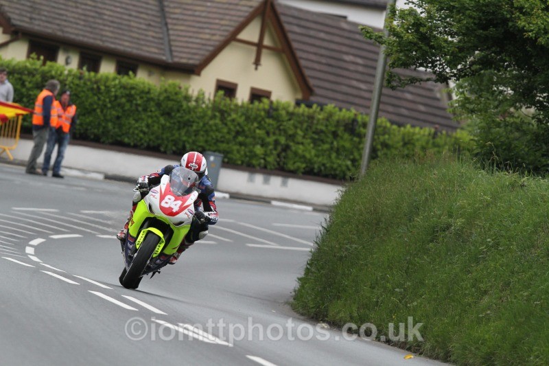 Joe Faragher Honda / Manx Gas Racing - Wednesday Practice - Solos