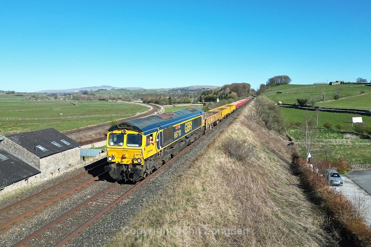 JL - 6.4.25 66710 6G62 Settle - Bescot, Settle Jn - Latest shots