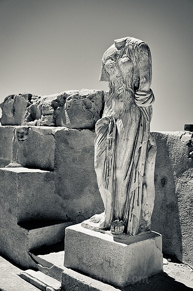 Roman Statue, Sabratha, Libya