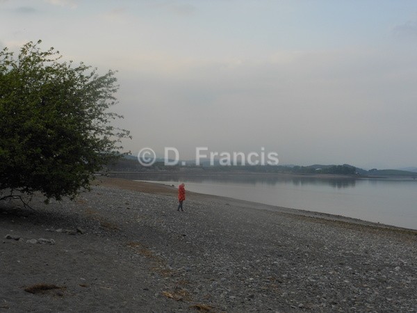 Woman On Beach, nr Manjushri KMC 1 - Landscapesque