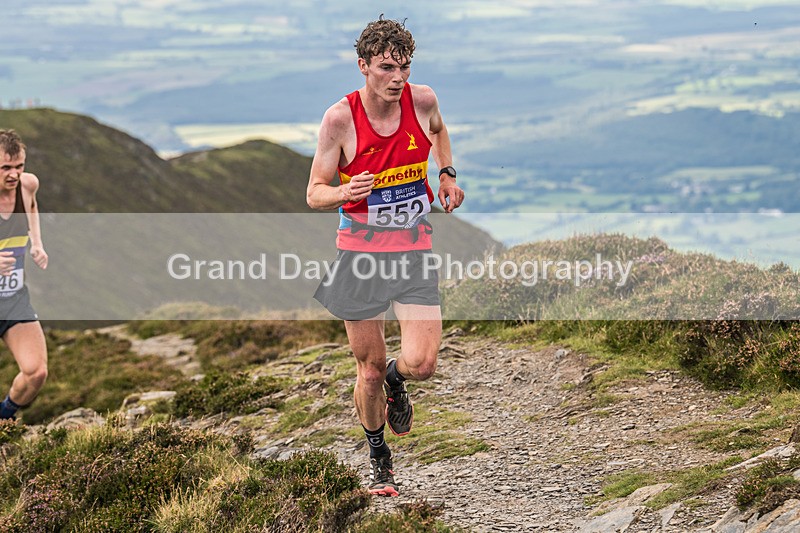 Uphill Only-57 - British Athletics Off Road Running Championships Senior Uphill Only Trial - Skiddaw Friday 15th Augu