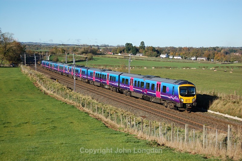 4.11.13- 185125 & 185109 1M94 10.10 Glas / Edin - Man Airport, Yanwath - West Coast Main Line (north to south)