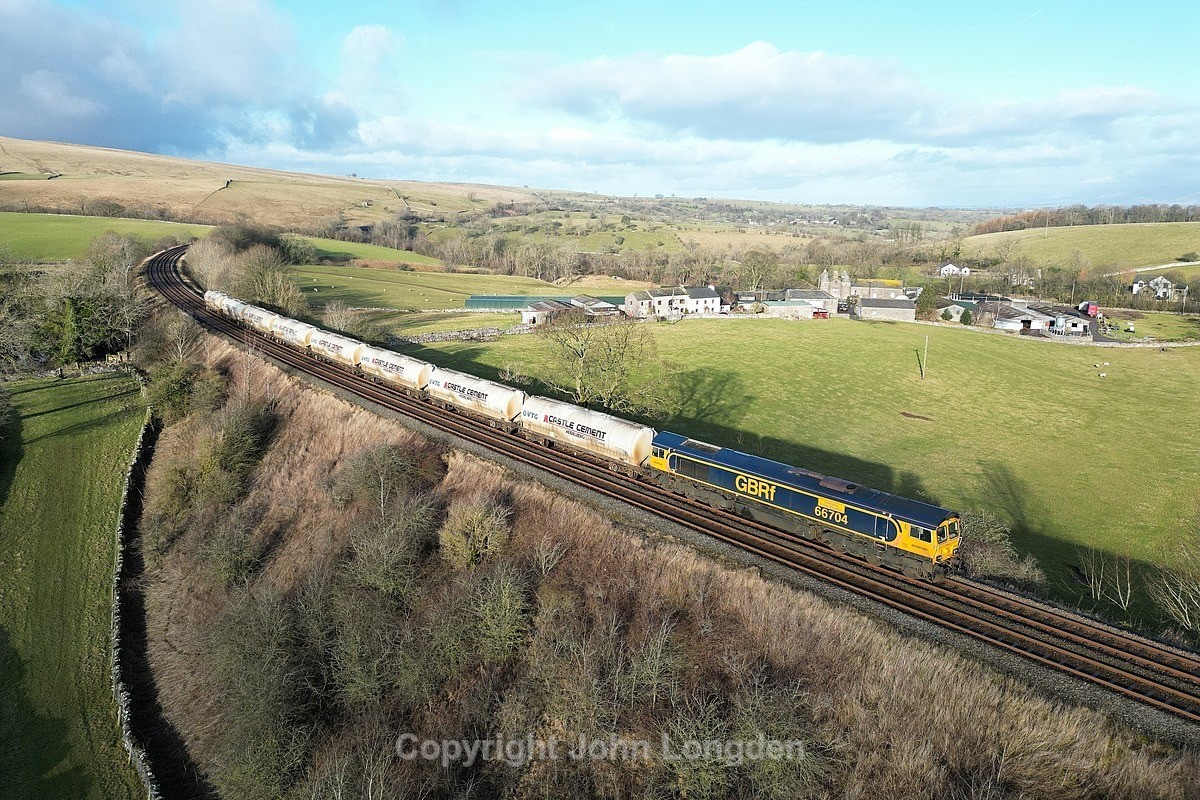 JL - 5.2.25 66704 4N00 Carlisle Yard - Clitheroe, Smardale - Latest shots