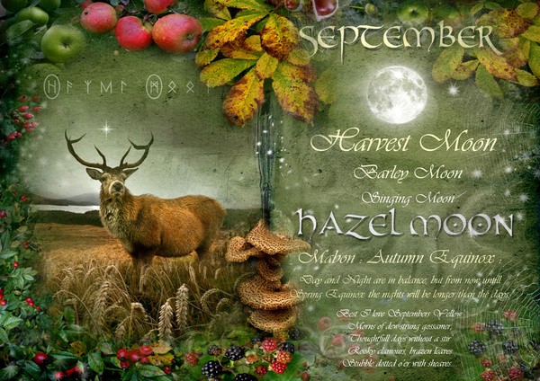 September / Hazel Moon - The Wheel of the Year