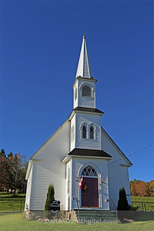 Queenstown United Baptist Church New Brunswick Canada - Churches of New Brunswick
