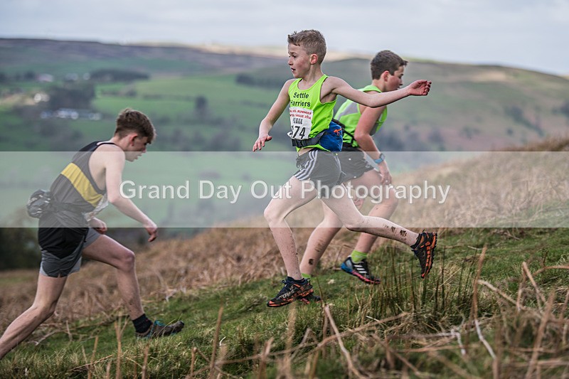 Arant Haw Juniors-57 - Kendal Winter League Arant Haw (Junior Races) Sunday 14th April 2024
