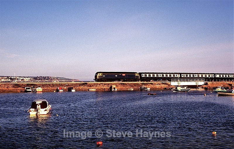 25th April 1987 - Cockwood Harbour, Devon
