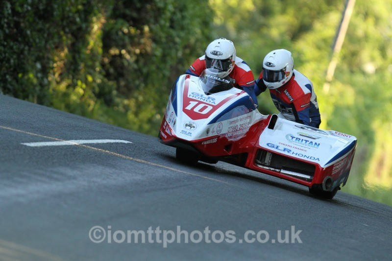Gregory Lambert / Kenny Cole Honda - Friday Practice - Sidecars