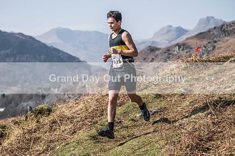 Elterwater-791 - Kendal Winter League Elterwater Senior Fell Race Sunday 9th March 2025