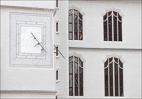 Clock and windows - Prague to Berlin along the Elbe river