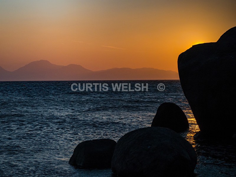 Sunset over Jura - WEST of SCOTLAND