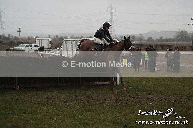 PtP 260125 1286 - Cocklebarrow Point-to-Point racing with the Heythrop Hunt 26/01/25
