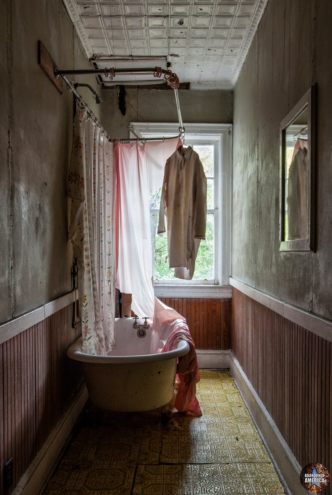 Abandoned Empire Hotel (Sharon Springs, NY) | Laundry - The Empire Hotel