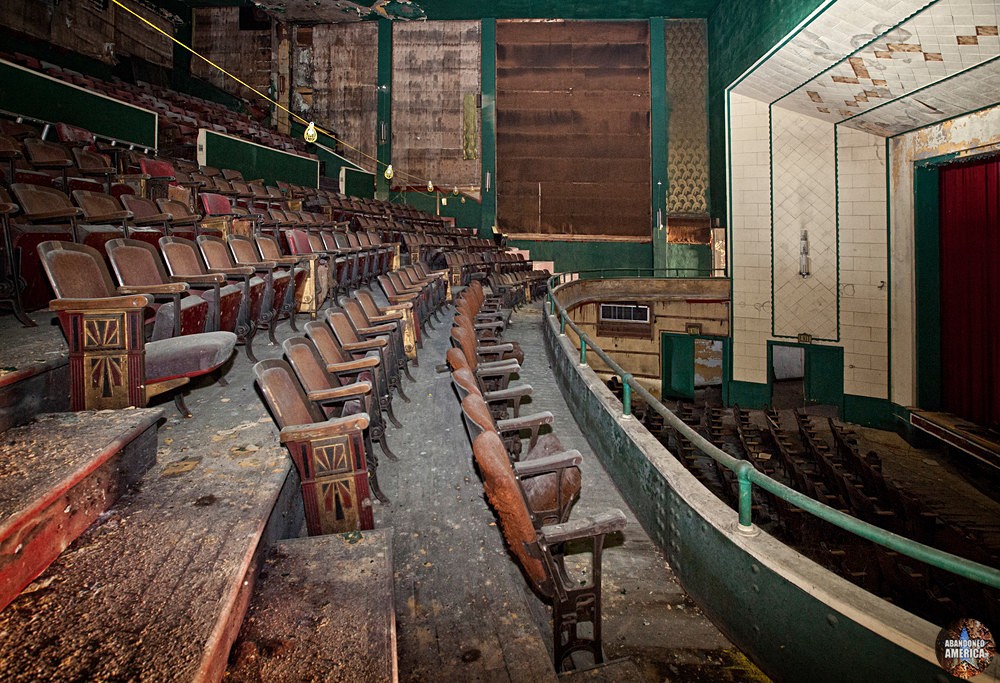 Abandoned Coyle Theater, Charleroi PA
