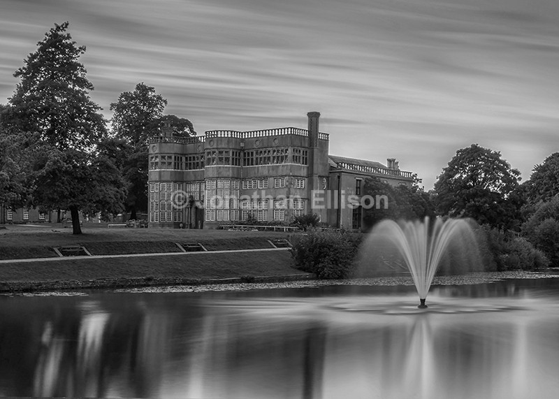 Astley Hall - Black and White