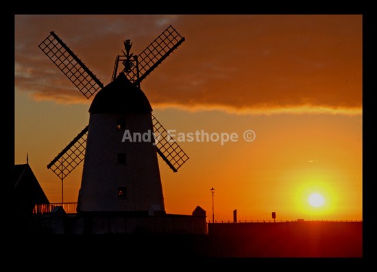 Windmill at Sunset 3 - Lytham, Lancashire