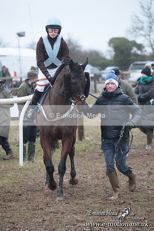 PtP 260125 673 - Cocklebarrow Point-to-Point racing with the Heythrop Hunt 26/01/25