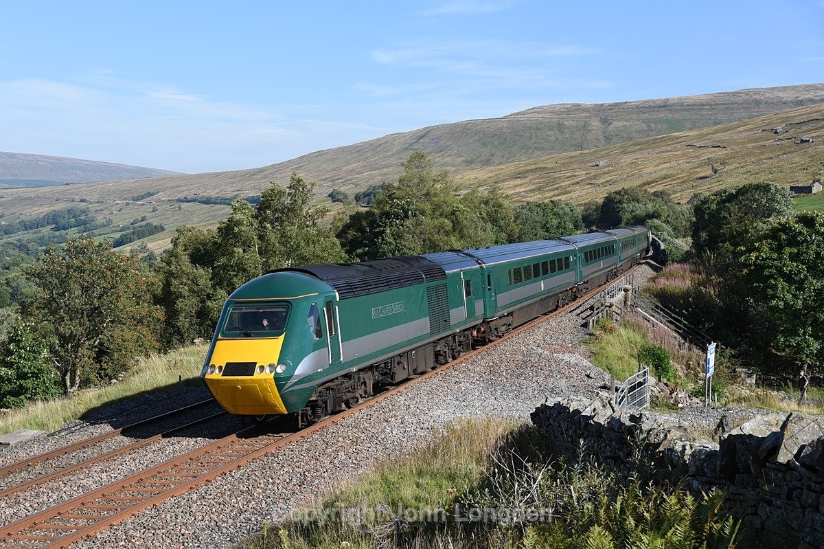 JL - 8.9.21 43059 & 43058 09:40 Appleby - Skipton, Dent Head - Dent Head