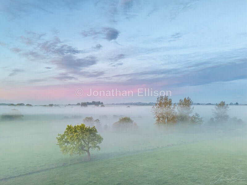 Misty Morning - Lancashire