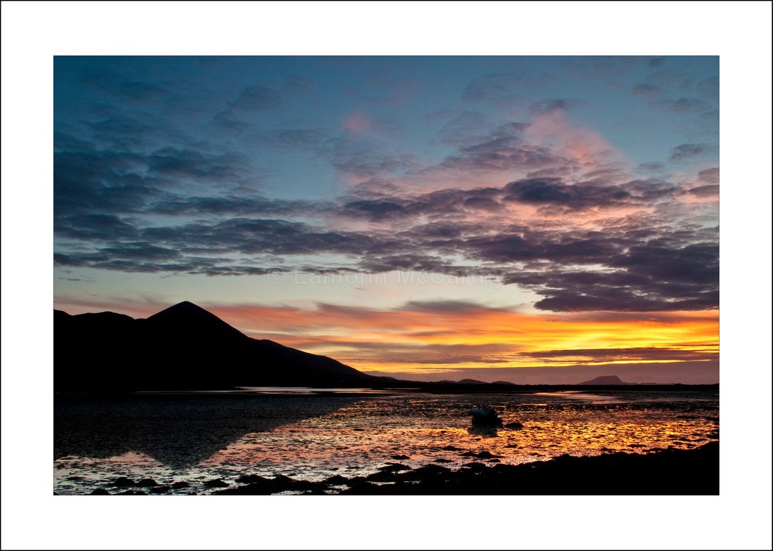 Croagh Patrick sunset-12 - Croagh Patrick