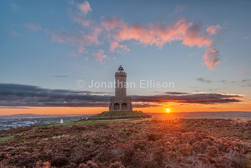 Jubilee Tower Sunrise - Lancashire