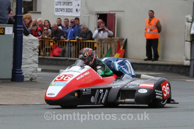 Francois Leblond & Anne Garnish - Sure Sidecar Race 2