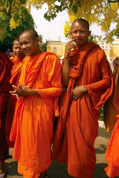 Smiling Monks _CAM008 - South East Asia, Photography