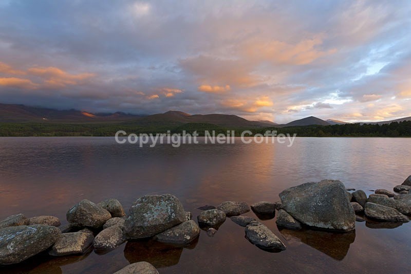Loch Morlich & The Cairngorm Plateau, The Cairngorms2 - Landscape format