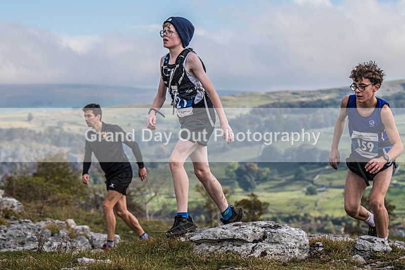 Year 8-9-91 - The English Schools Fell Running Championship Giggleswick Year 8-9 Sunday 6th October 2024