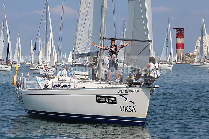 140621 UKSA INSPIRATION GBR3633L WT7A2402 - ROUND THE ISLAND - 21st June 2014