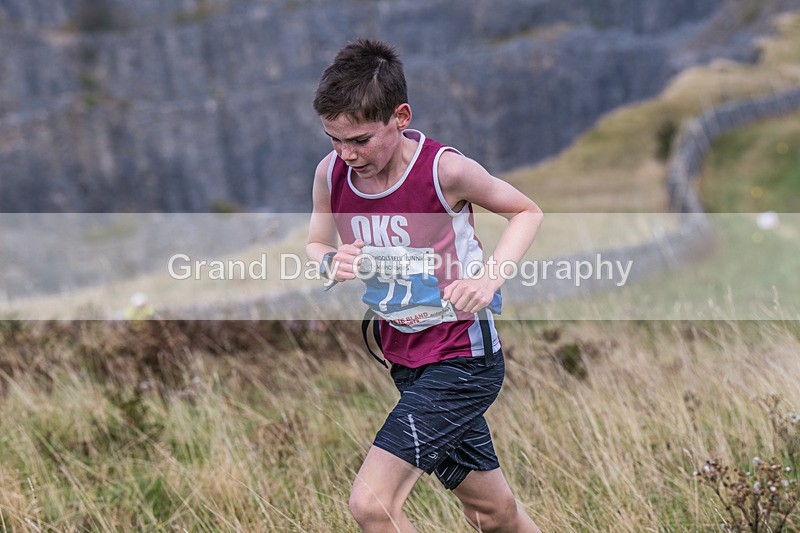 Year 7-25 - The English Schools Fell Running Championship Giggleswick Year 7 Sunday 6th October 2024