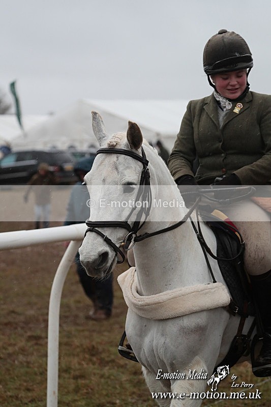 PtP 260125 662 - Cocklebarrow Point-to-Point racing with the Heythrop Hunt 26/01/25