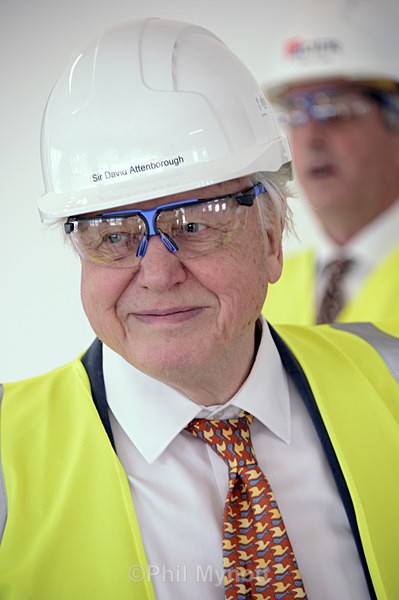 David Attenborough conservation portrait Photographer Cambridge UK