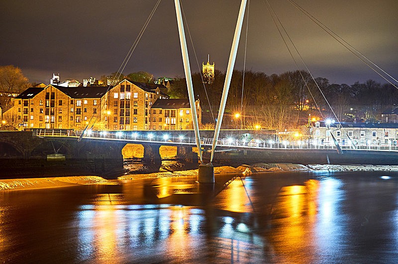 Lancaster at night 01 - Around Lancaster