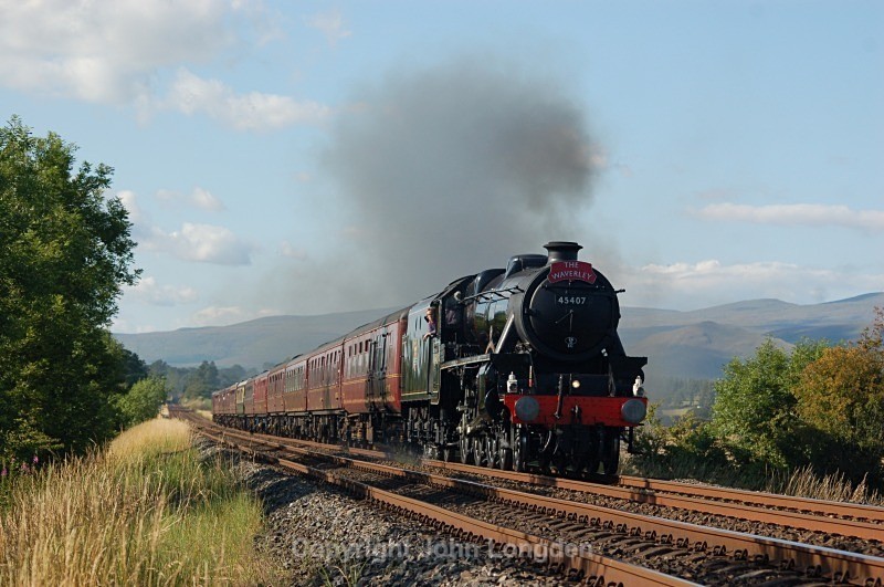 24.7.11 LMS 5MT No. 45407 Carlisle - York 'Waverley', Ormside - Ormside
