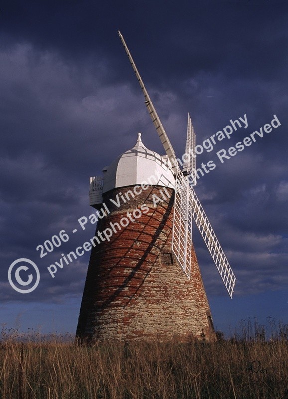 Stormy Halnaker Windmill - Archive