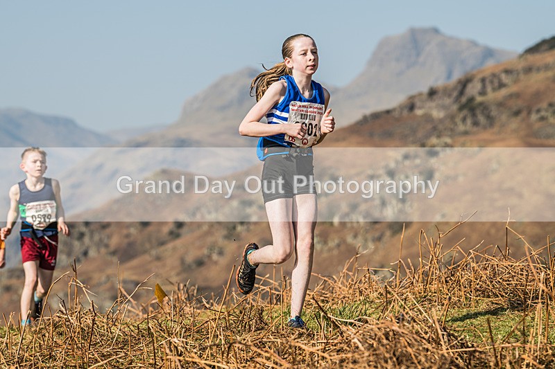 Elterwater-38 - Kendal Winter League Elterwater Under 13 Fell Race Sunday 9th March 2025