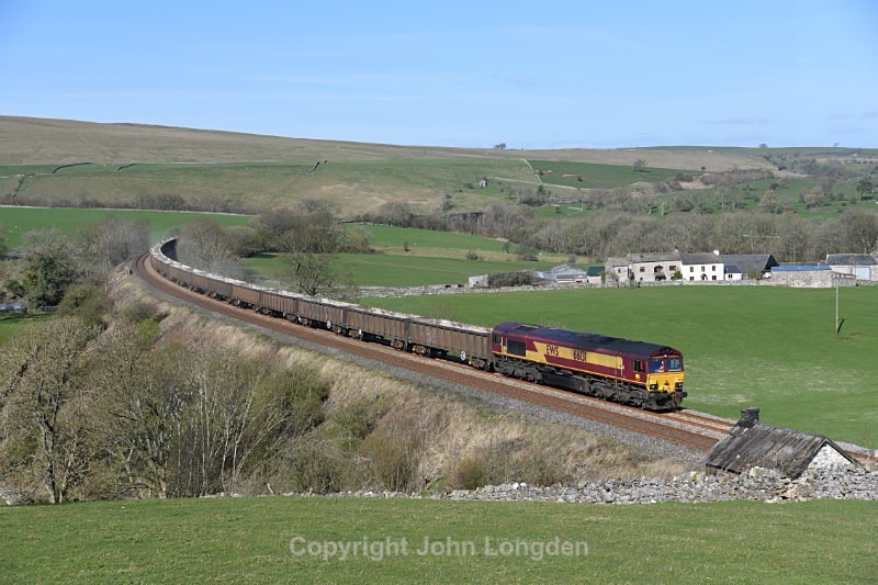 JL - 4.4.17 66131 6E95 Kirkby Thore - Hull Coal Terminal, Smardale - Smardale