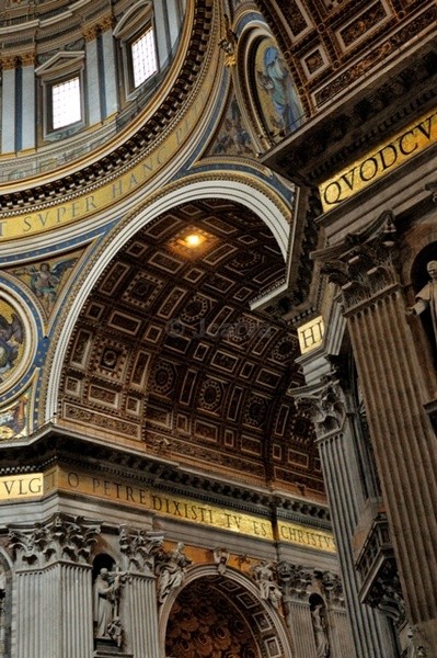 Aisle View - St. Peter's Basilica