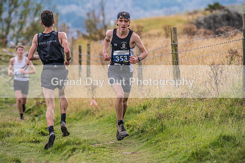 Year 12-13-37 - The English Schools Fell Running Championship Giggleswick Year 12-13 Sunday 6th October 2024