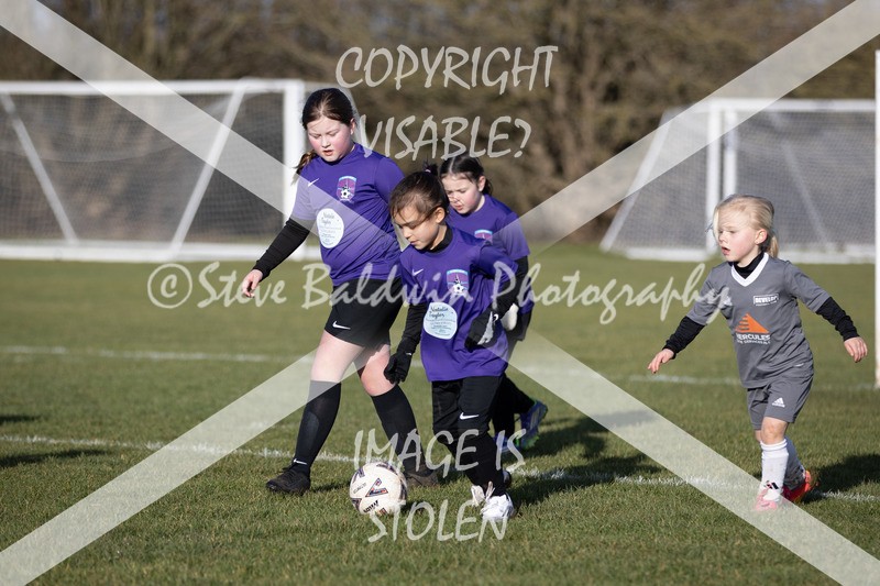 1DX31001 - 2026-01-17 FC Abbey Meads U9 Purple Girls V Develop FC U9 Girls