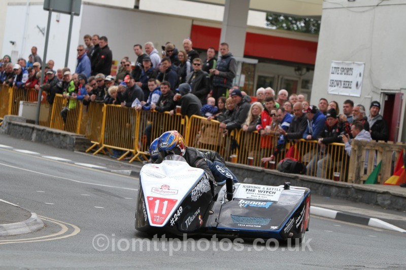 Karl BENNETT & Lee Cain - Sure Sidecar Race 2