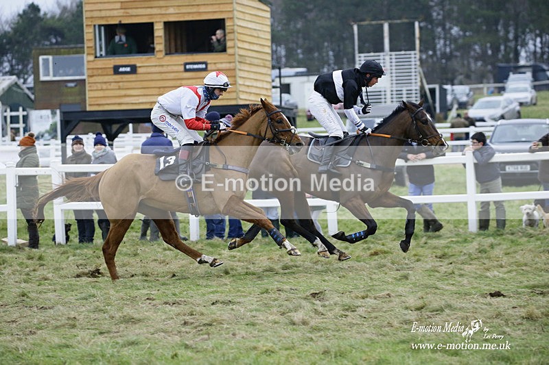 PtP 220122 716 - Royal Artillery Hunt Point-to-Point  - Larkhill Racecourse 22/01/22
