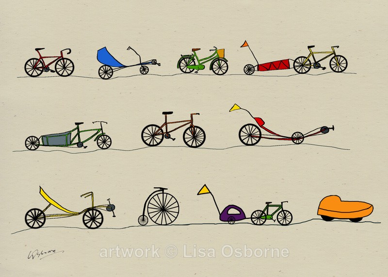 All sorts of cycles - DIGITAL ARTWORK
