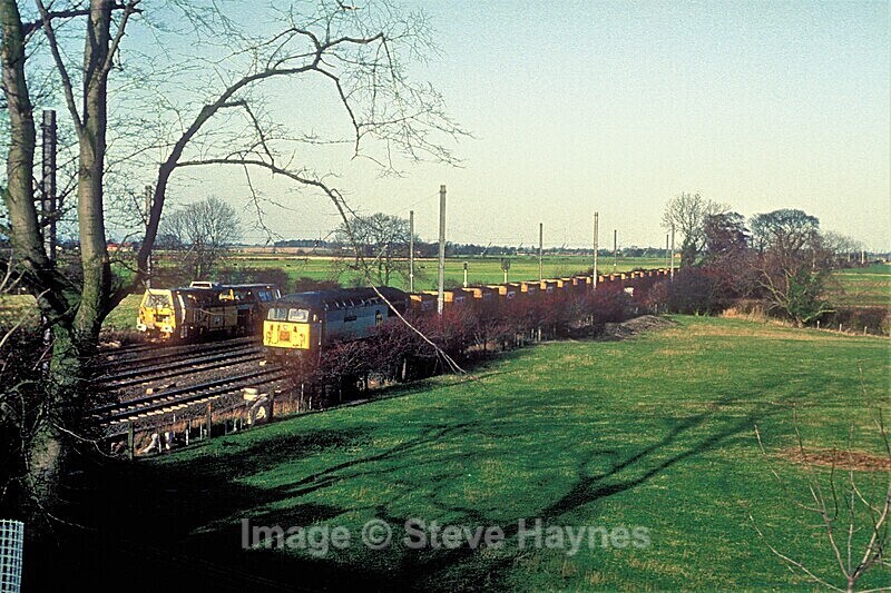 19th Nov 1992 - Northallerton to Thirsk - East Coast Main Line