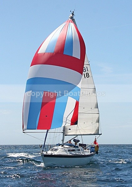 060711 CROSSING LYME BAY IMG_2442 - Sailboats - monohull