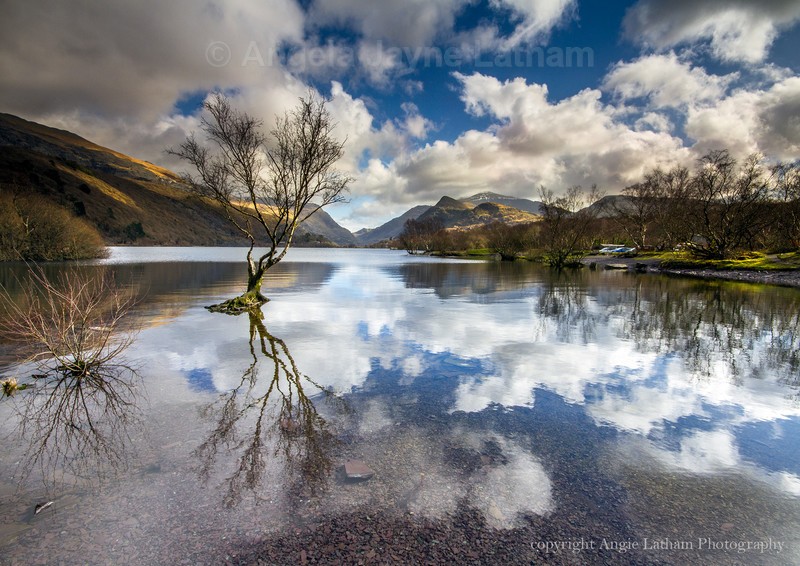 Winter Light on Llyn Padarn - Celtic Wales