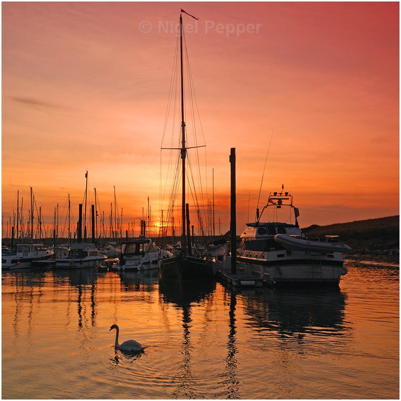 Marina Sunset - Titchmarsh Marina